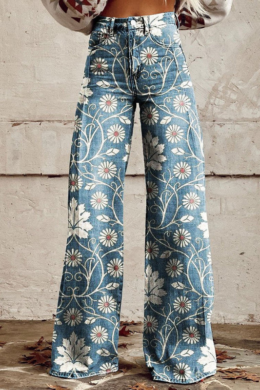 Crissa | Pantalones bohemios vintage