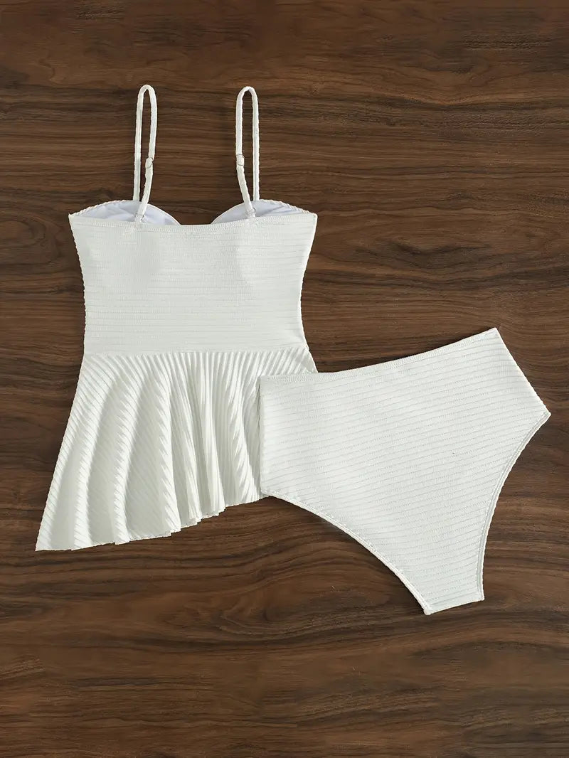 Oriana - Conjunto Tankini Peplum Cala Mariolu