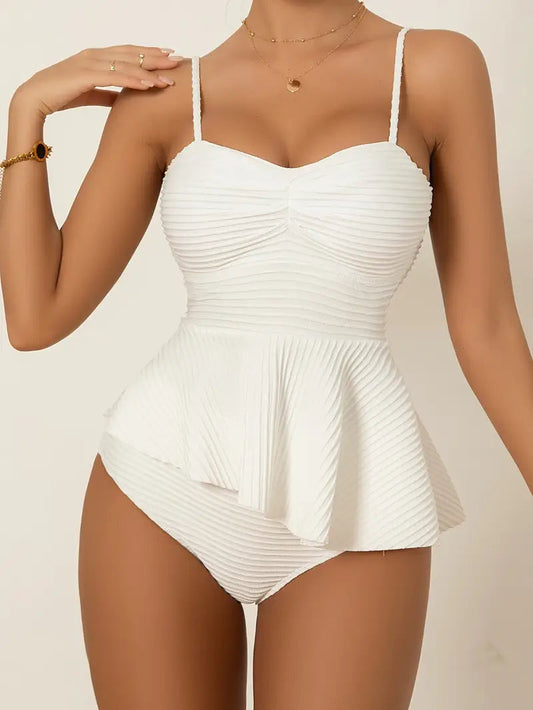 Conjunto Tankini Peplum Cala Mariolu – Estilo y Confort